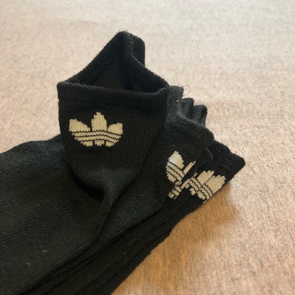 adidas Other - 3 BRAND NEW PAIRS OF ADIDAS SOCKS - BLACK - WOMEN